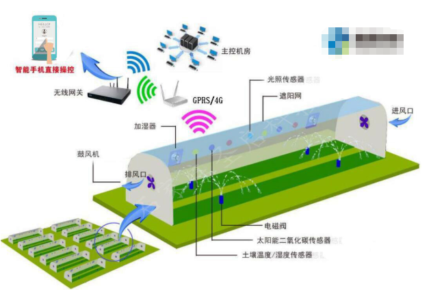 基于WSN的精準(zhǔn)農(nóng)業(yè)遠(yuǎn)程環(huán)境監(jiān)測系統(tǒng)設(shè)計(jì)*