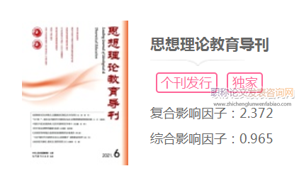 思想理論教育導(dǎo)刊投稿要求